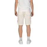 Napapijri Cream Cotton Short