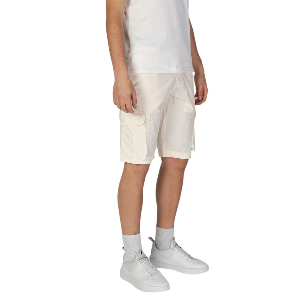 Napapijri Cream Cotton Short