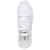 Les Hommes White Leather Di Calfskin Sneaker