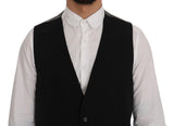 Dolce & Gabbana Elegant Striped Waistcoat Vest