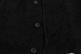 Costume National Elegant Black Merino Wool Cardigan