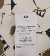 Dolce & Gabbana Exclusive Silk Casual Men's Shirt - JAZZ Motive