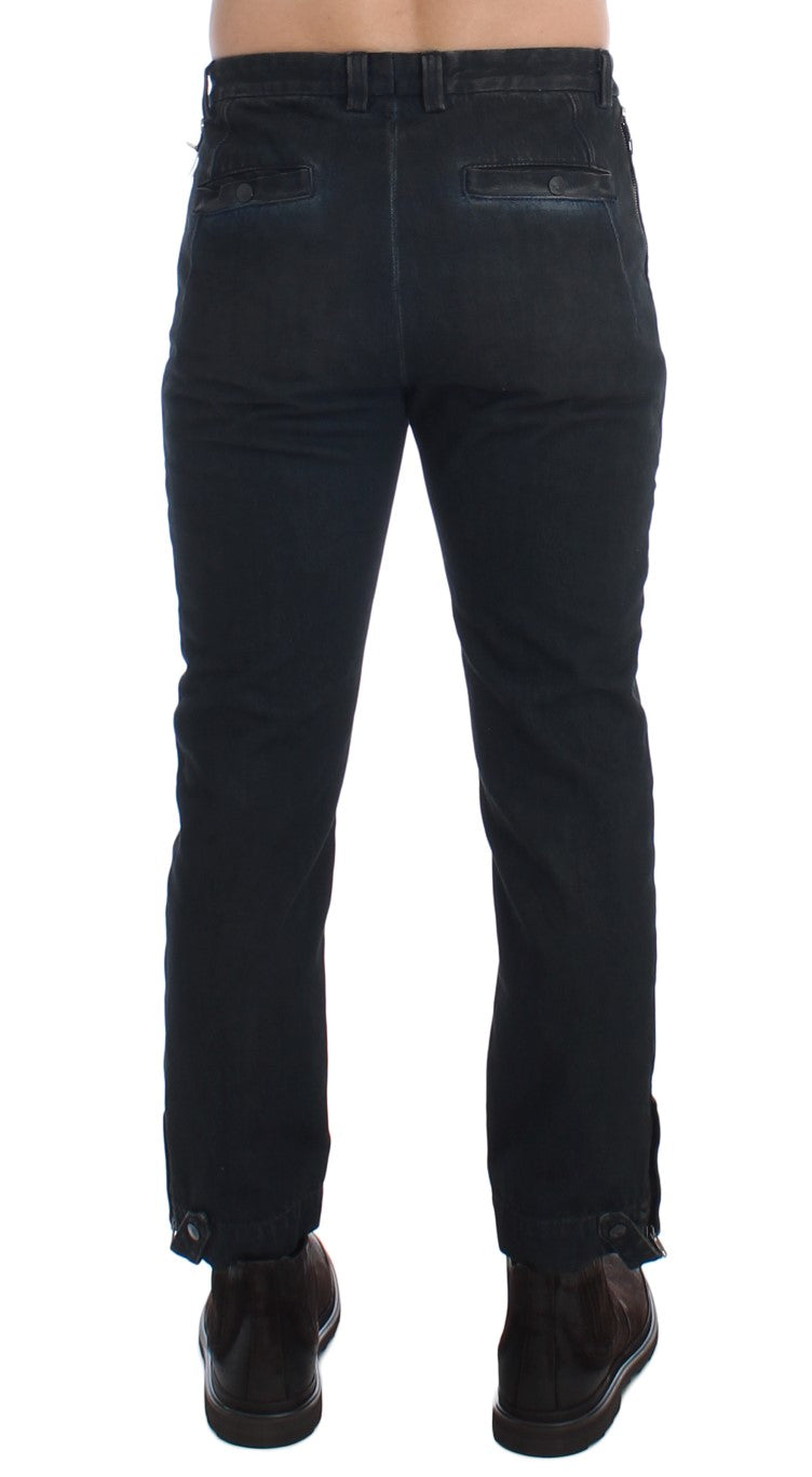 Costume National Chic Blue Slim Fit Denim Jeans