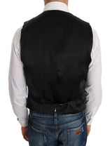 Dolce & Gabbana Elegant Slim Fit Formal Vest in Black