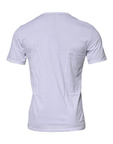 Dolce & Gabbana White Devozione Crew Neck Short Sleeve T-shirt