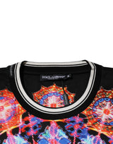 Dolce & Gabbana Multicolor Kaleidoscope Men Short Sleeves T-shirt