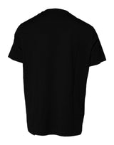 Dolce & Gabbana Black Crew Neck Short Sleeve T-shirt