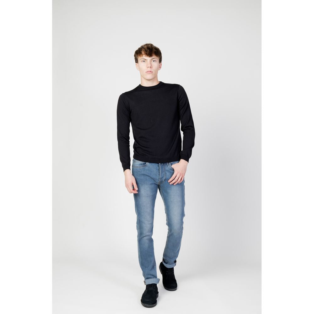 Alviero Martini Prima Classe Black Viscose Sweater