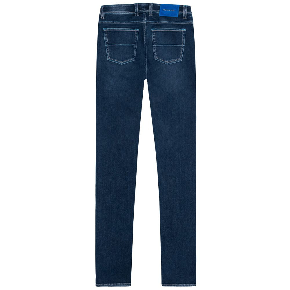 Tramarossa Blue Cotton Men Jeans