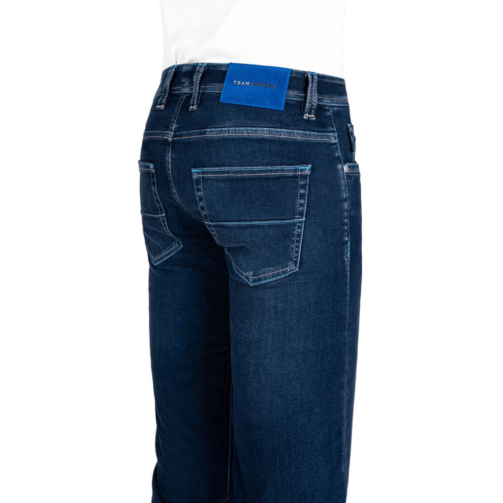 Tramarossa Blue Cotton Men Jeans