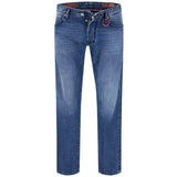 Tramarossa Blue Cotton Jeans & Pant