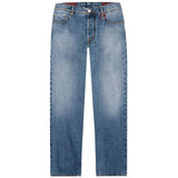 Tramarossa Blue Cotton Jeans & Pant