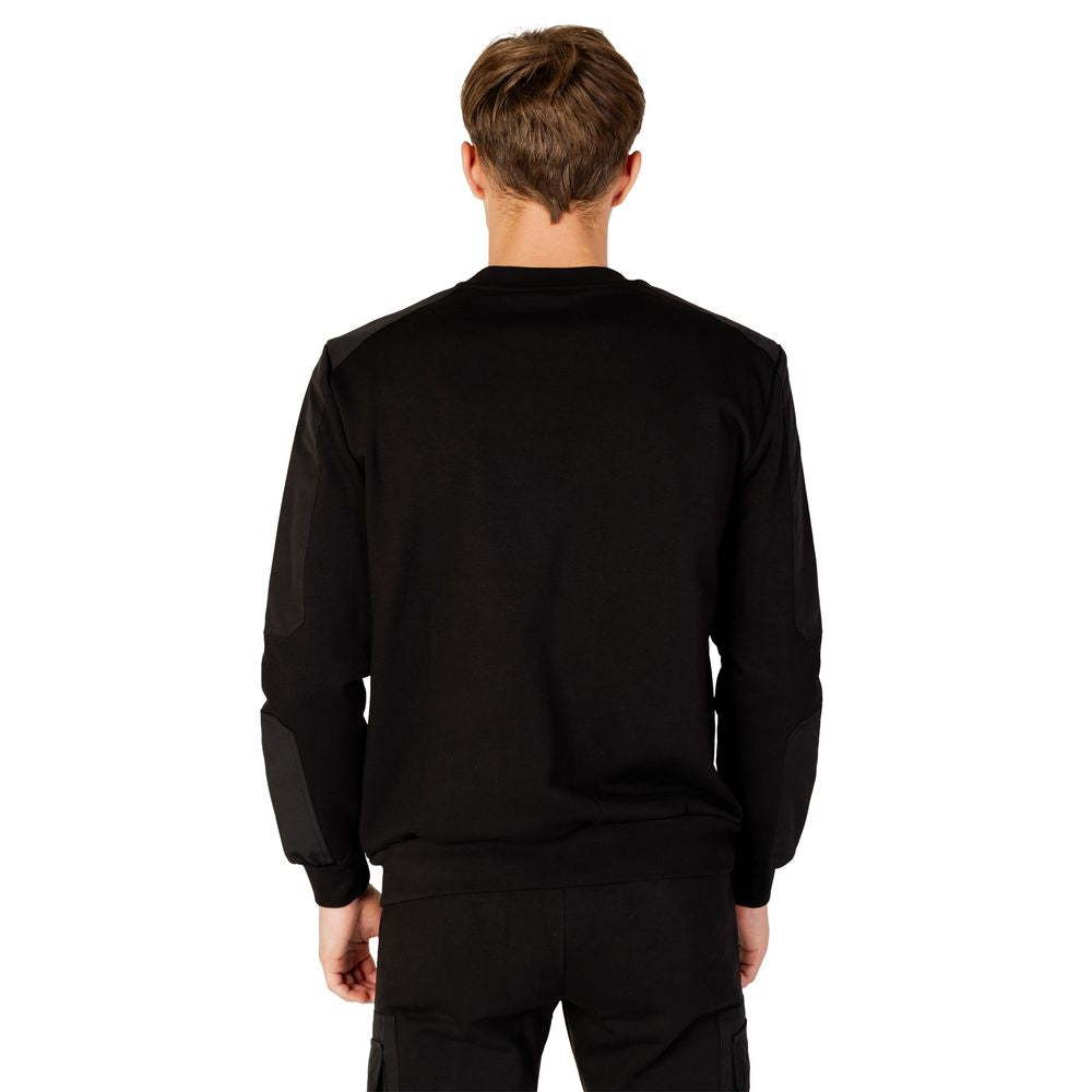 Antony Morato Black Cotton Sweater