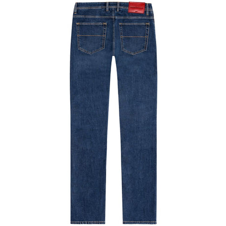 Tramarossa Blue Cotton Jeans & Pant