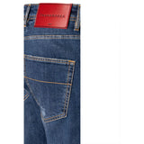 Tramarossa Blue Cotton Jeans & Pant