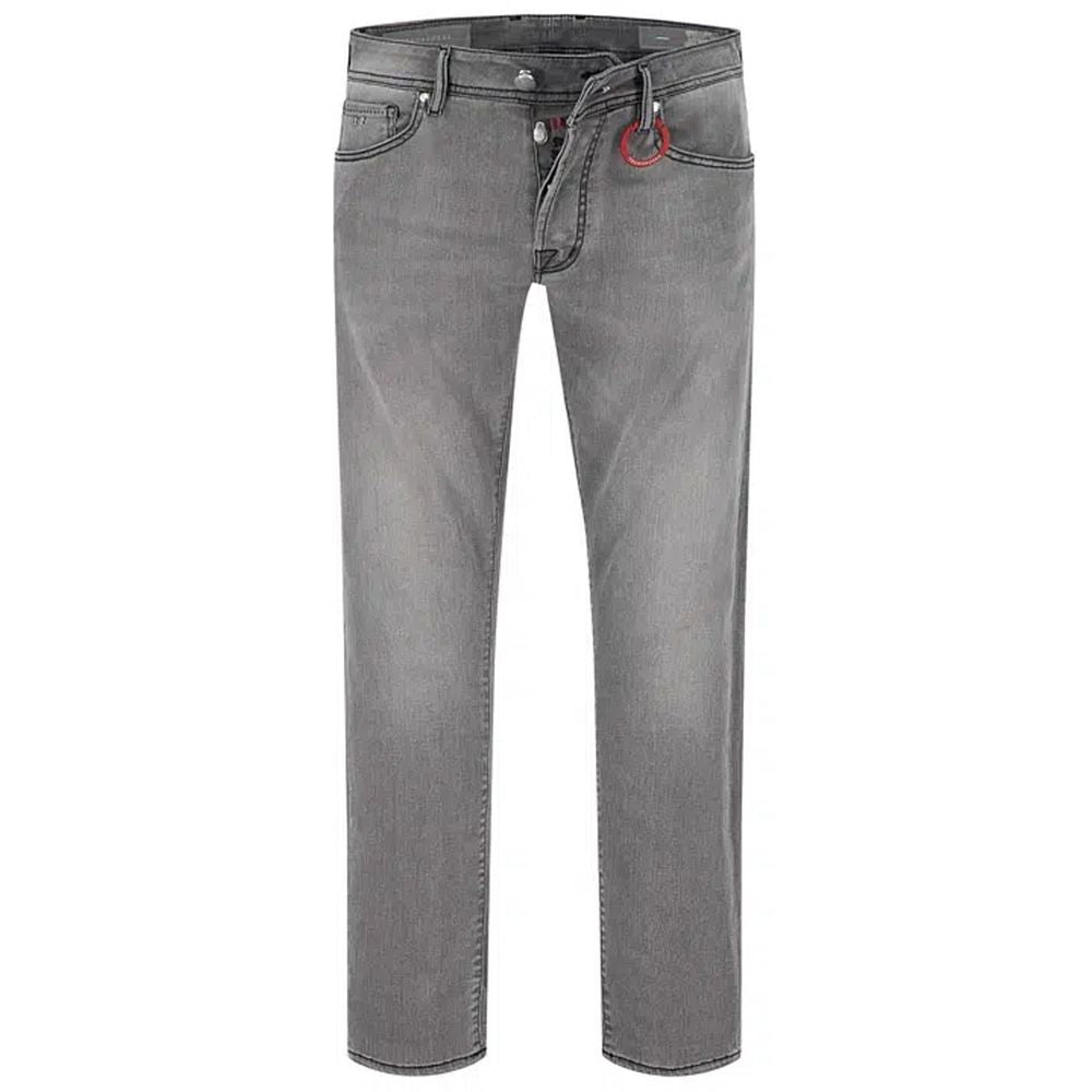 Tramarossa Gray Cotton Jeans & Pant