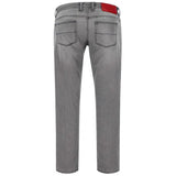 Tramarossa Gray Cotton Jeans & Pant