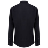 Dolce & Gabbana Navy Blue Cotton Shirt