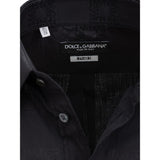 Dolce & Gabbana Black Cotton Shirt