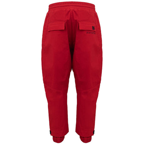 Dolce & Gabbana Red Polyamide Jeans & Pant