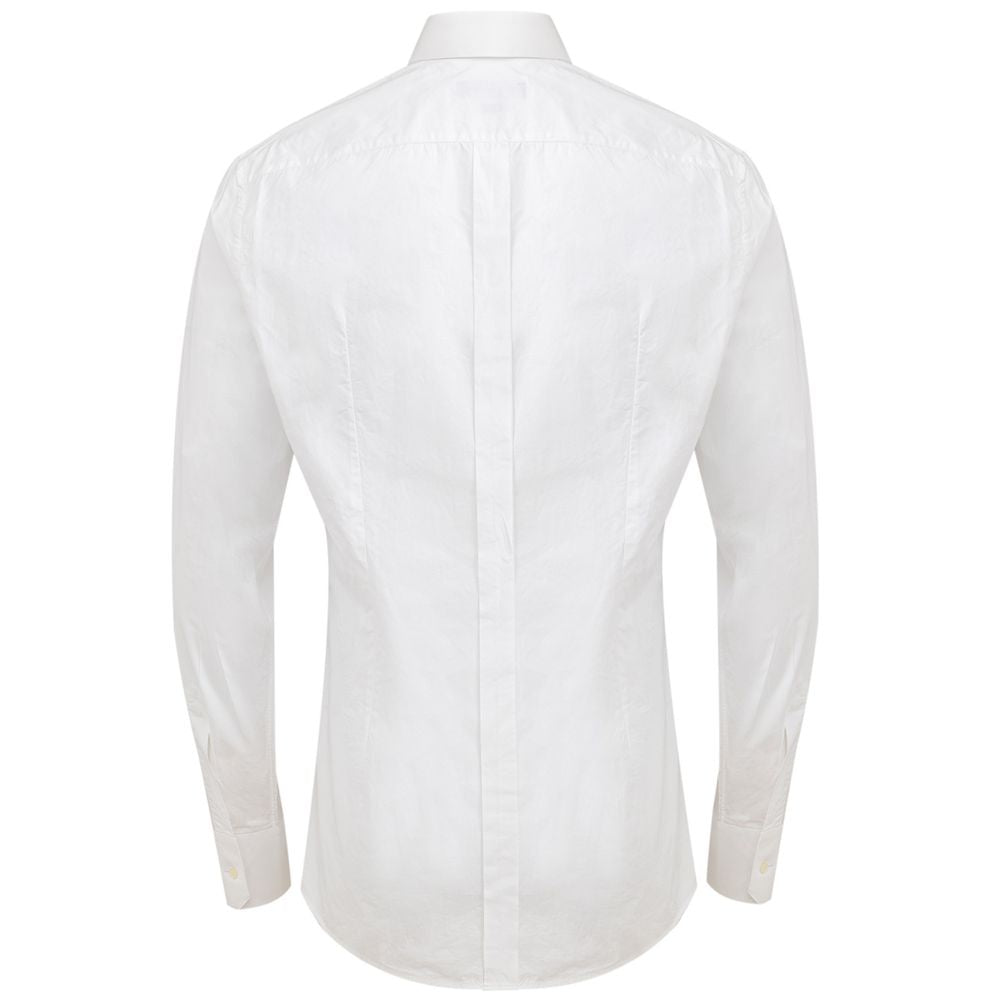 Dolce & Gabbana White Cotton Shirt