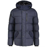 Moose Knuckles Blue Nylon Jacket