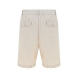 Brunello Cucinelli Linen Shorts