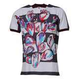 Dolce & Gabbana Multicolor Graphic Collared Polo T-shirt