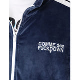 Comme Des Fuckdown Blue Cotton Sweater