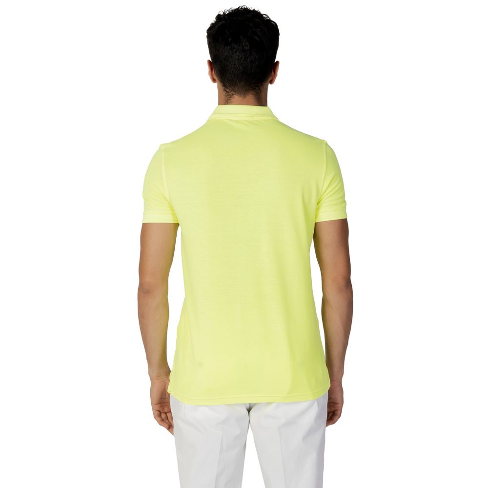 U.S. POLO ASSN. Yellow Cotton Polo Shirt