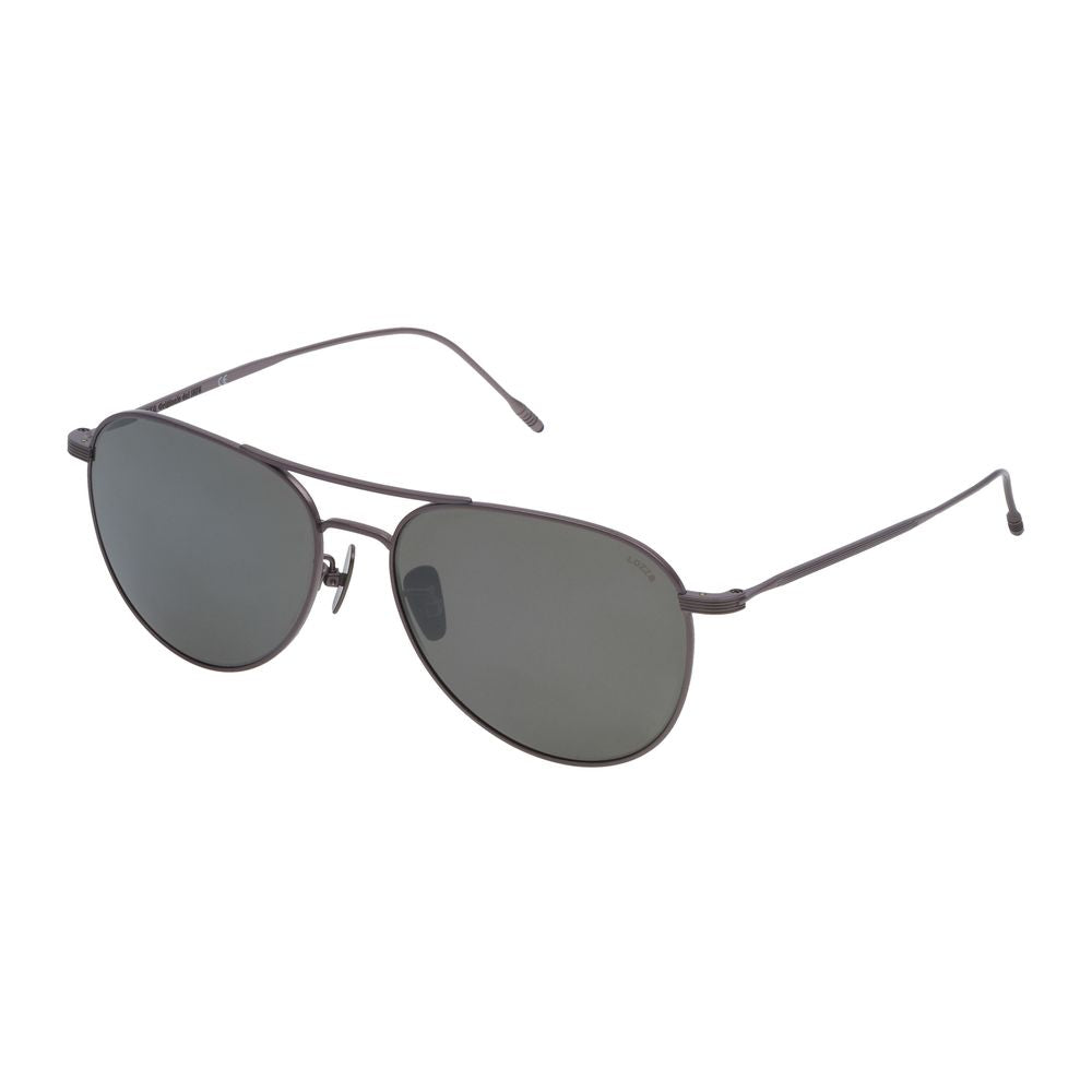 Lozza Brown Metal Sunglasses