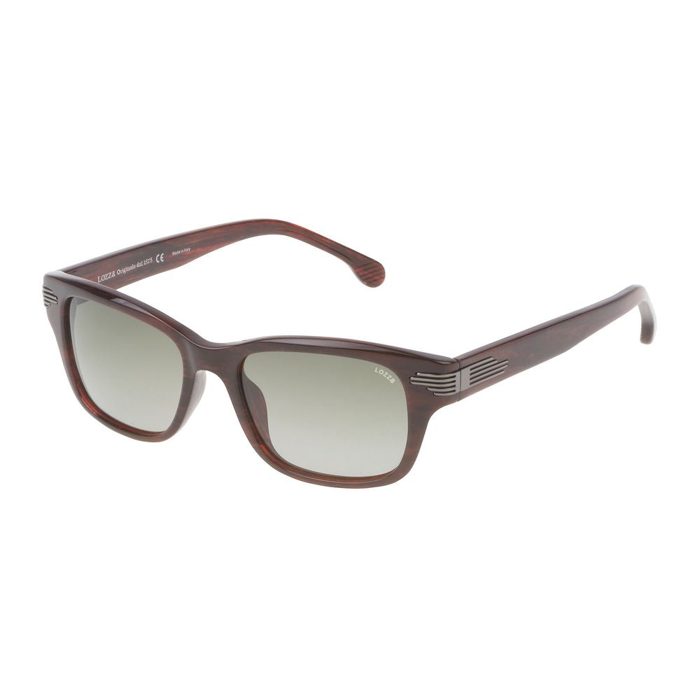 Lozza Brown Acetate Sunglasses