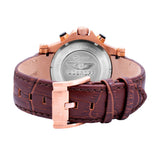 Bobroff Brown Leather Watch