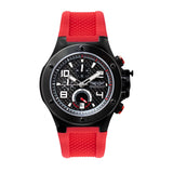 Bobroff Red Rubber Watch