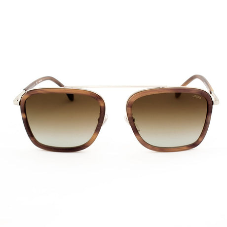 Lozza Brown Metal Sunglasses