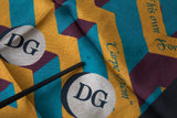 Dolce & Gabbana Multicolor Printed Square Handkerchief Scarf