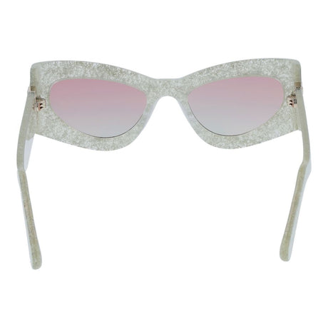 GCDS Silver Acetate Sunglasses
