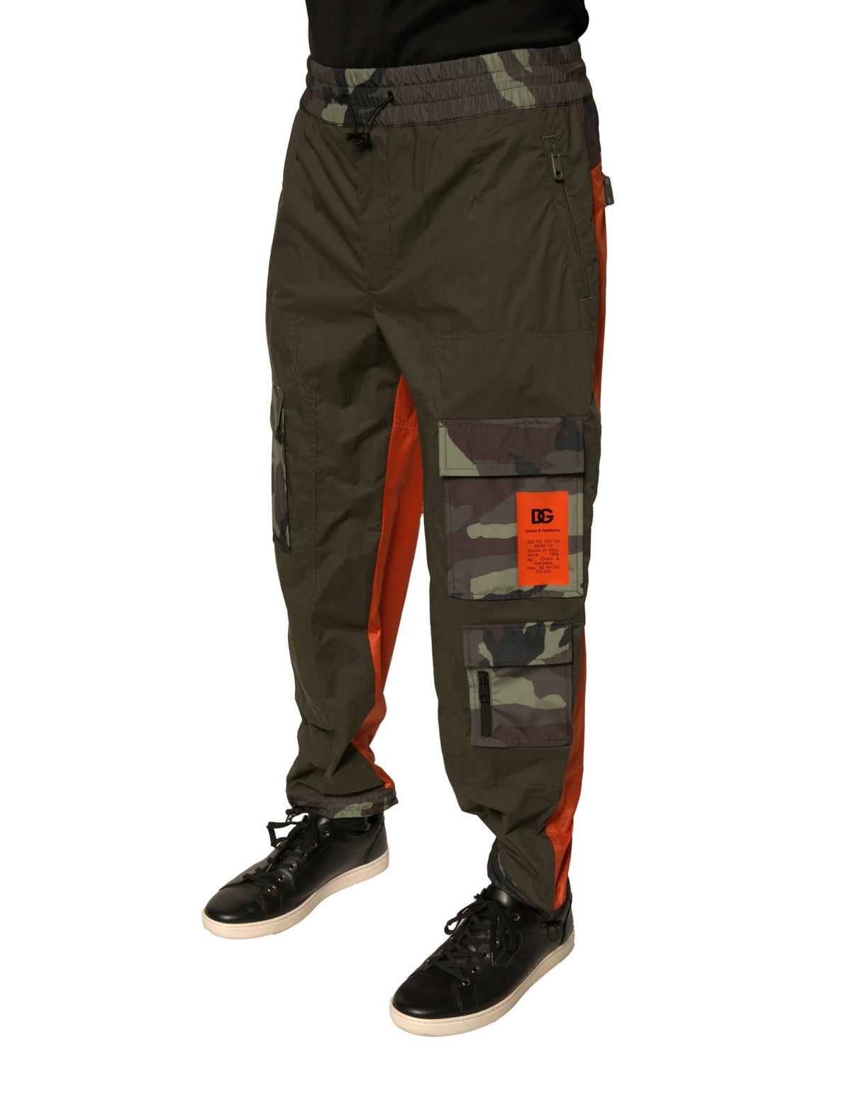 Dolce & Gabbana Multicolor Camouflage Jogger Cargo Pants