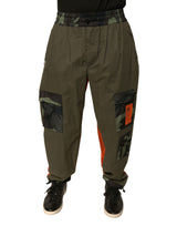 Dolce & Gabbana Multicolor Camouflage Jogger Cargo Pants