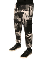 Dolce & Gabbana Multicolor Camouflage Cargo Jogger Pants