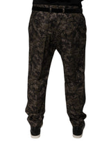 Dolce & Gabbana Multicolor Camouflage Men Dress Pants