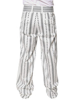 Dolce & Gabbana White Straight Formal Dress Pants