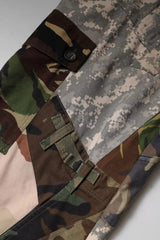 Dolce & Gabbana Multicolor Patchwork Camouflage Cargo Pants