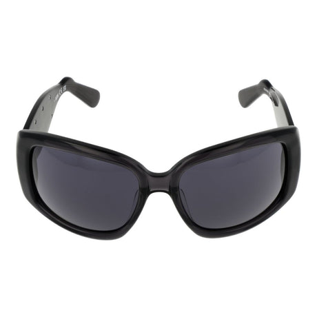GCDS Black Acetate Sunglasses