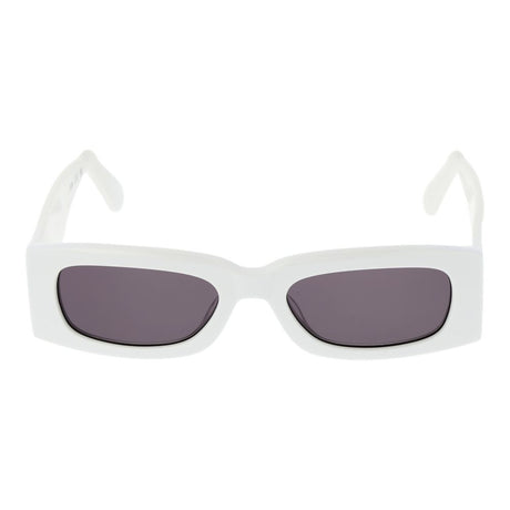 GCDS White Plastic Sunglasses