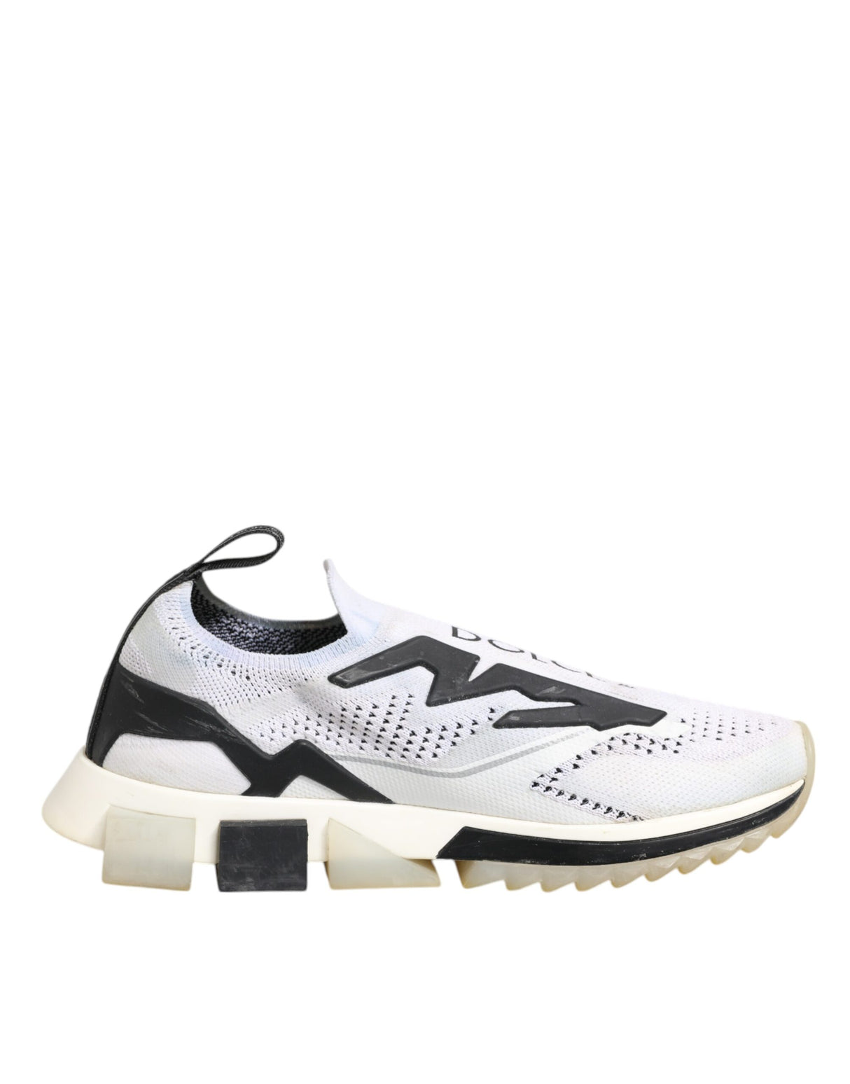 Dolce & Gabbana White SORRENTO Sport Stretch Sneakers Shoes