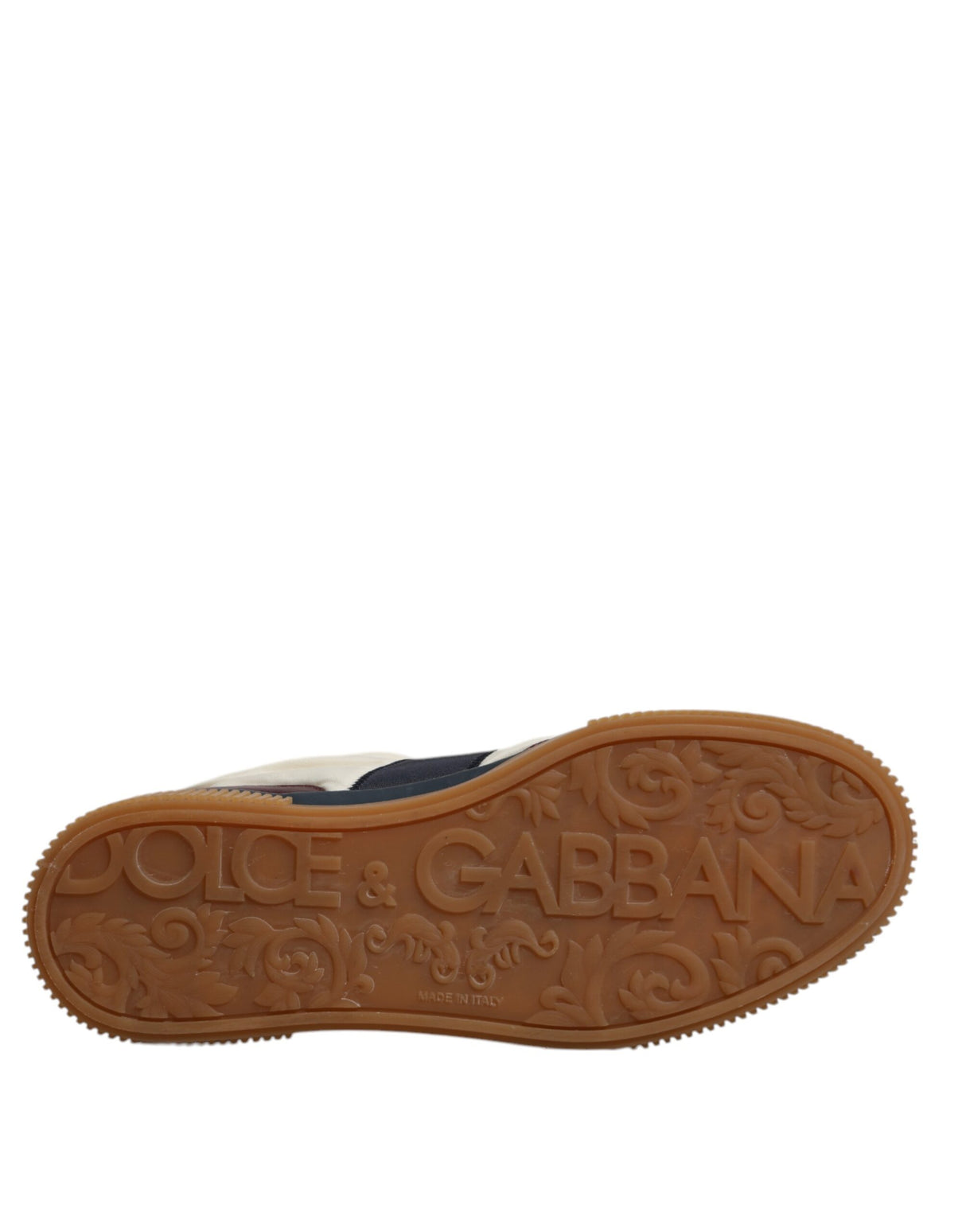 Dolce & Gabbana Multicolor Leather DNA Sneakers Shoes