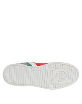 Dolce & Gabbana White Portofino Made In Italy Print Sneakers Shoes