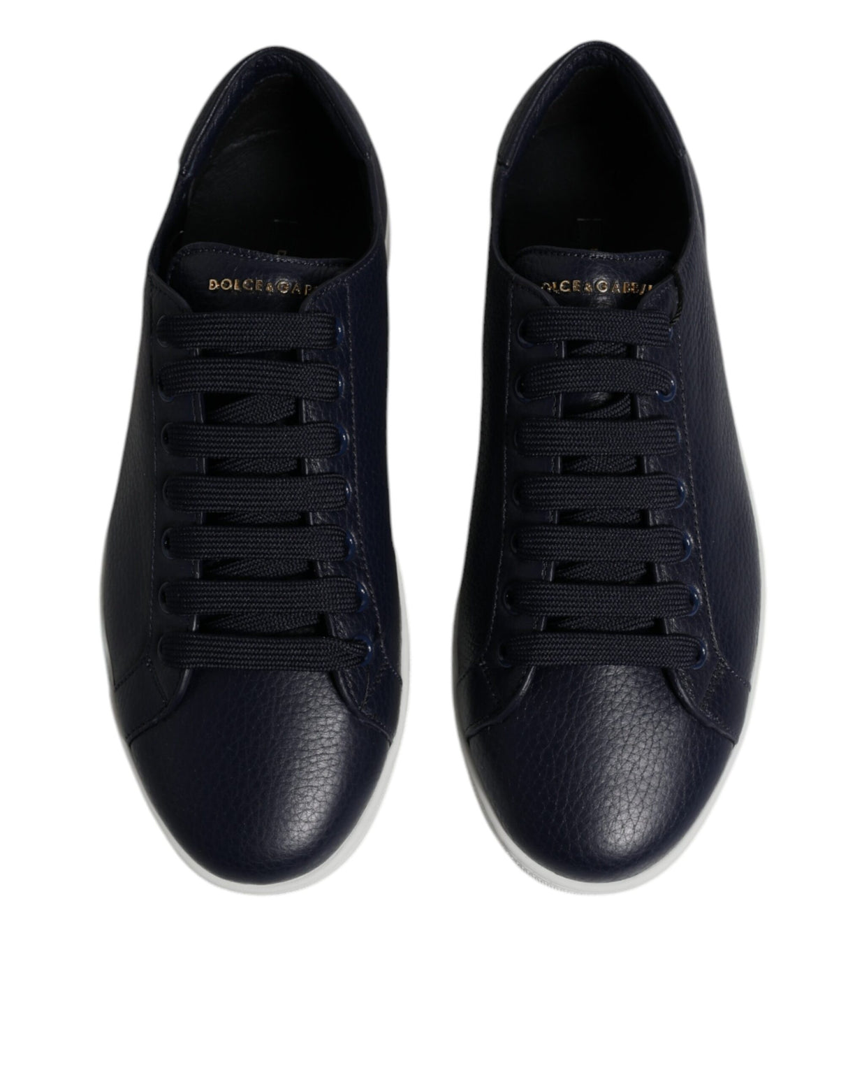 Dolce & Gabbana Black Low Top Men Saint Tropez Sneakers Shoes