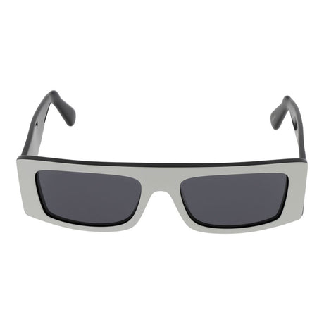 GCDS White Plastic Sunglasses